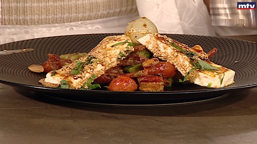 Grilled Halloumi And Potatos