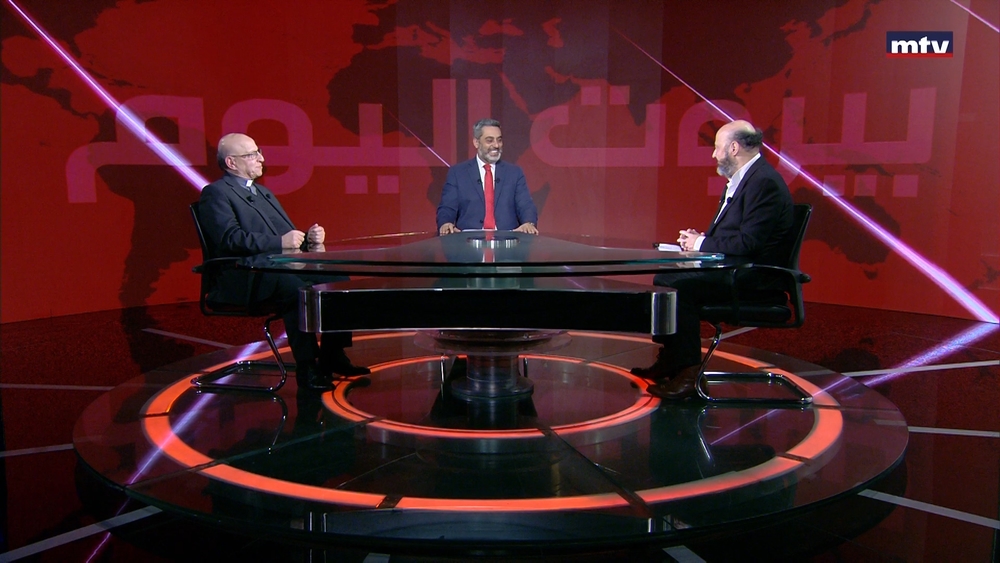 ملحم رياشي - الاب جورج حبيقة
