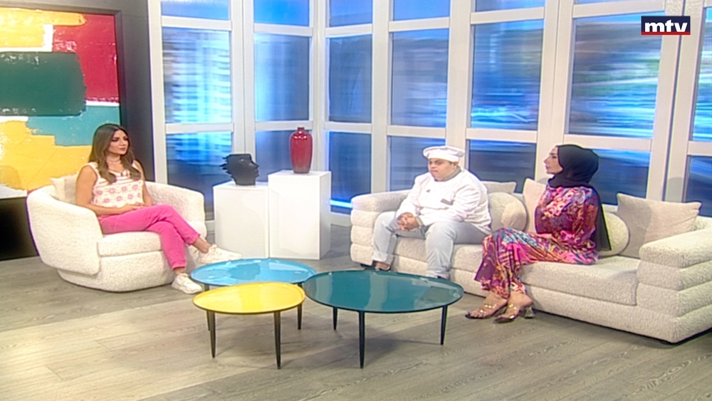 سميرة والشيف علي حيدر "المهضوم" - من أصحاب الهمم يرفع اسم لبنان عاليا