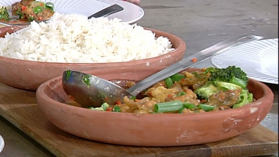 Chicken with lemon and soy