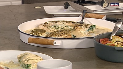Chicken With White Cheese