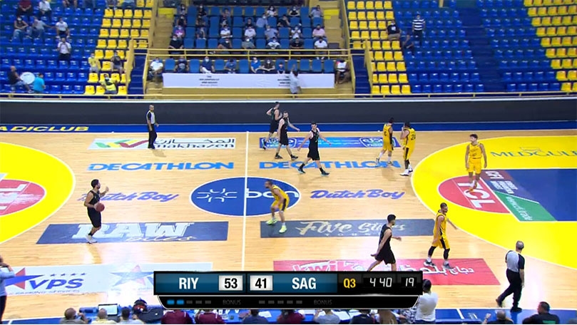 Semifinal Riyadi v/s Sagesse - Game 1