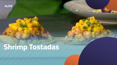 Shrimp Tostadas