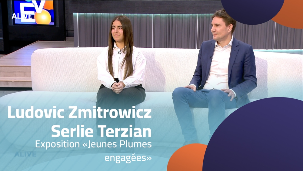 Ludovic Zmitrowicz - Serlie Terzian - Exposition «Jeunes Plumes engagées»