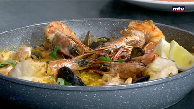 Seafood Paella