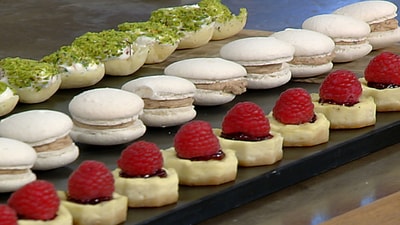 Canapés de desserts