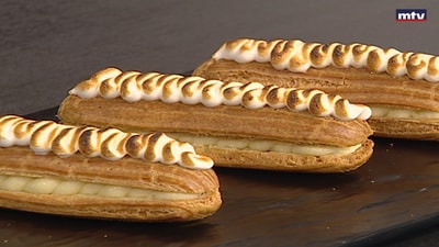 Eclair Citron Meringuée