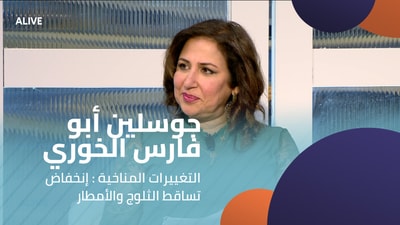 جوسلين أبو فارس الخوري - التغييرات المناخية : إنخفاض تساقط الثلوج والأمطار