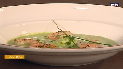 Broccoli & Shrimp Veloute