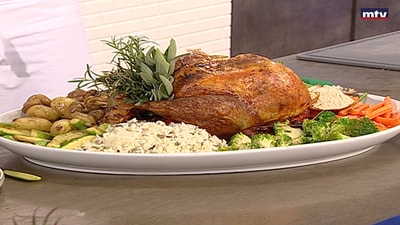 Italian turkey with truffle sauce