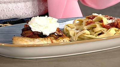 Chicken Breast with Eggplants