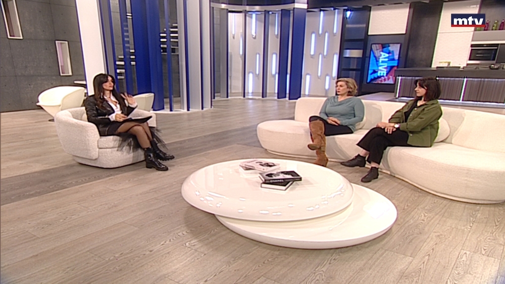 Maria Douaihy - Dania Awad - "Rideau" play