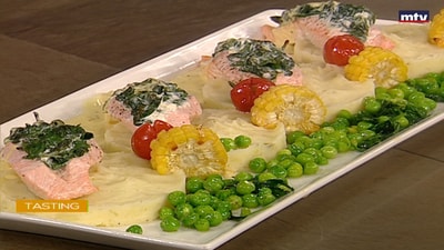 Creamy Spinach Salmon