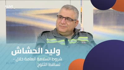 Walid Hashash - General safety requirements during snowfall