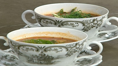 Lasagna soup