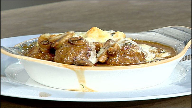 Meatballs and Bulgarie Cheese