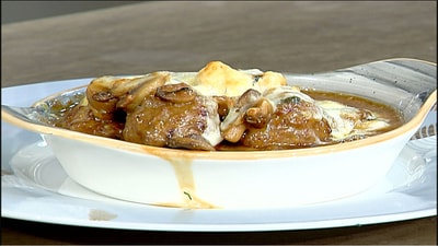 Meatballs and Bulgarie Cheese