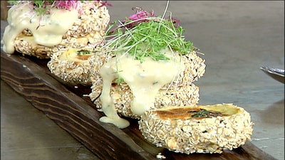 Artichoke with cheese
