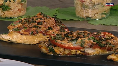 Chicken with orzo