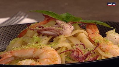 Calamar Pasta