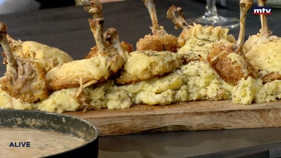 Chicken with mushrooms
