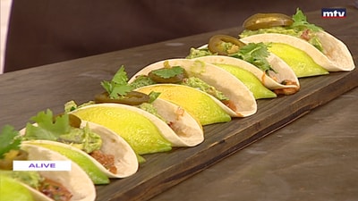 Tacos with meat