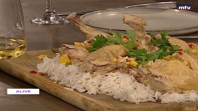 Peanut butter chicken