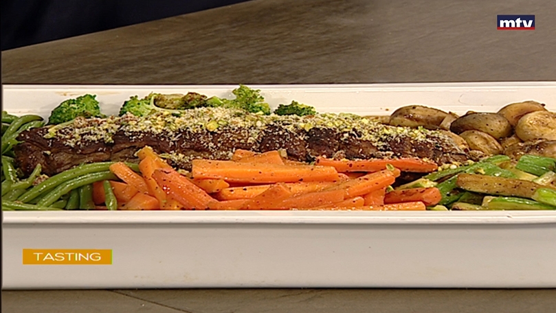 Stuffed fillet steak