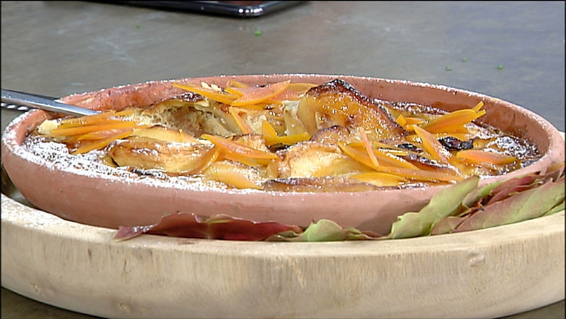 خبز البان باردو بالفطر