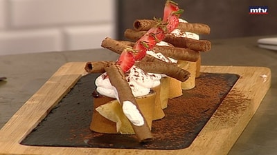 Banana Crepe Rolls