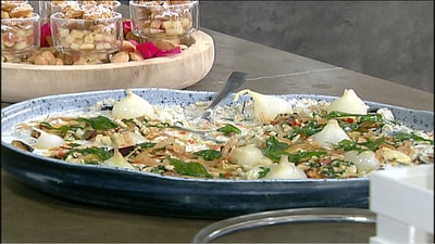 Freekeh with Laban