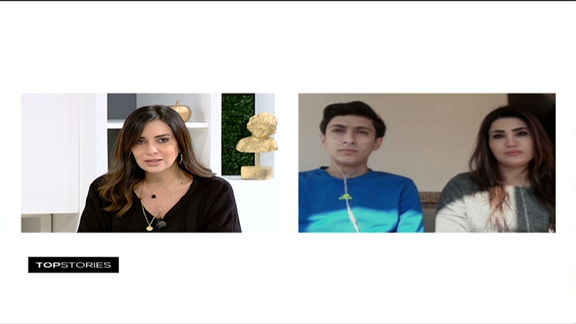  محمد السيد -  دارين السيد والدة محمد - مساعدة محمد لزراعة رئة