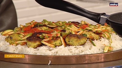 Fish balls with rice