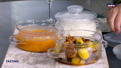 Prawns with arak sauce