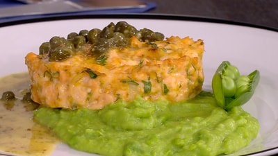 Salmon with mustard