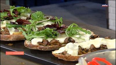 Chicken liver with cheese