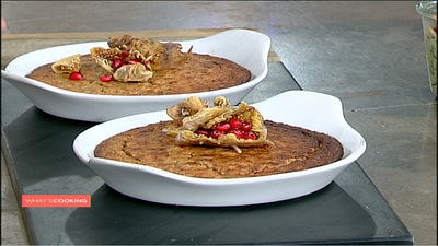 Oats in the oven with dates