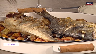 Fish with vegetables