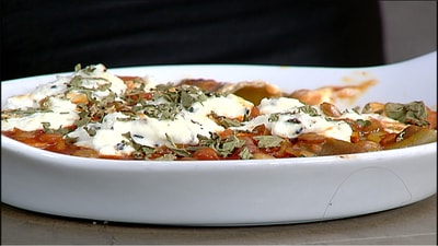 Lasagna with lentils