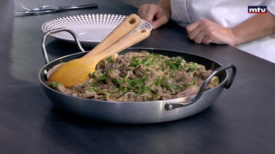 Boeuf Stroganoff
