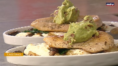 Goat cheese chicken