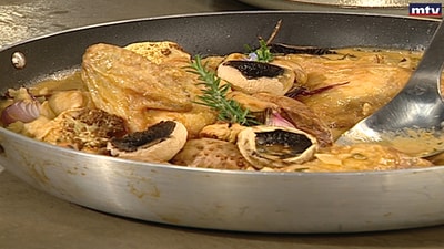 Chicken with chestnuts
