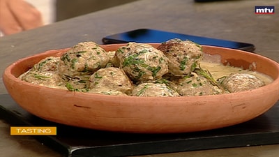Meatballs with almonds