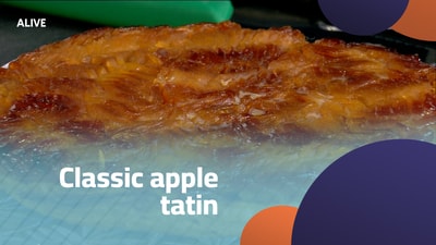 Classic apple tatin