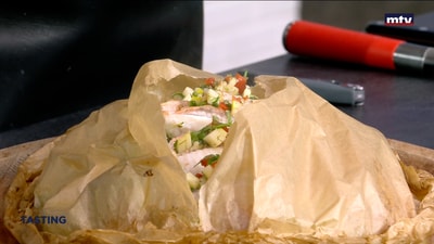 Fish with coriander