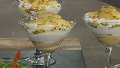 Tiramisu with Pineapple