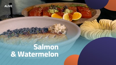 Salmon & Watermelon