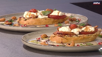 Goat Cheese Bruscetta