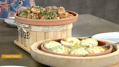 Mushroom Gratin