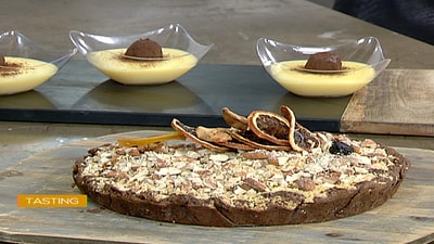 Chocolate Cake with Caramel